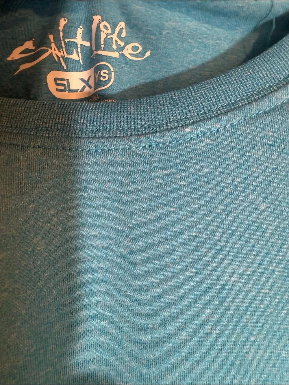 Salt Life Teal Long Sleeve Performance Tee